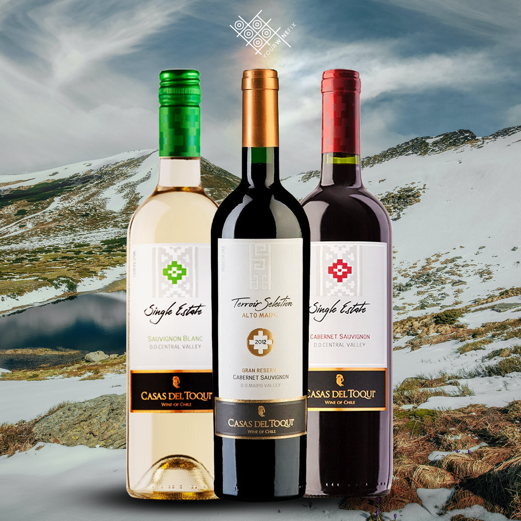 Casas del Toqui Set | 3 Bottles for $99