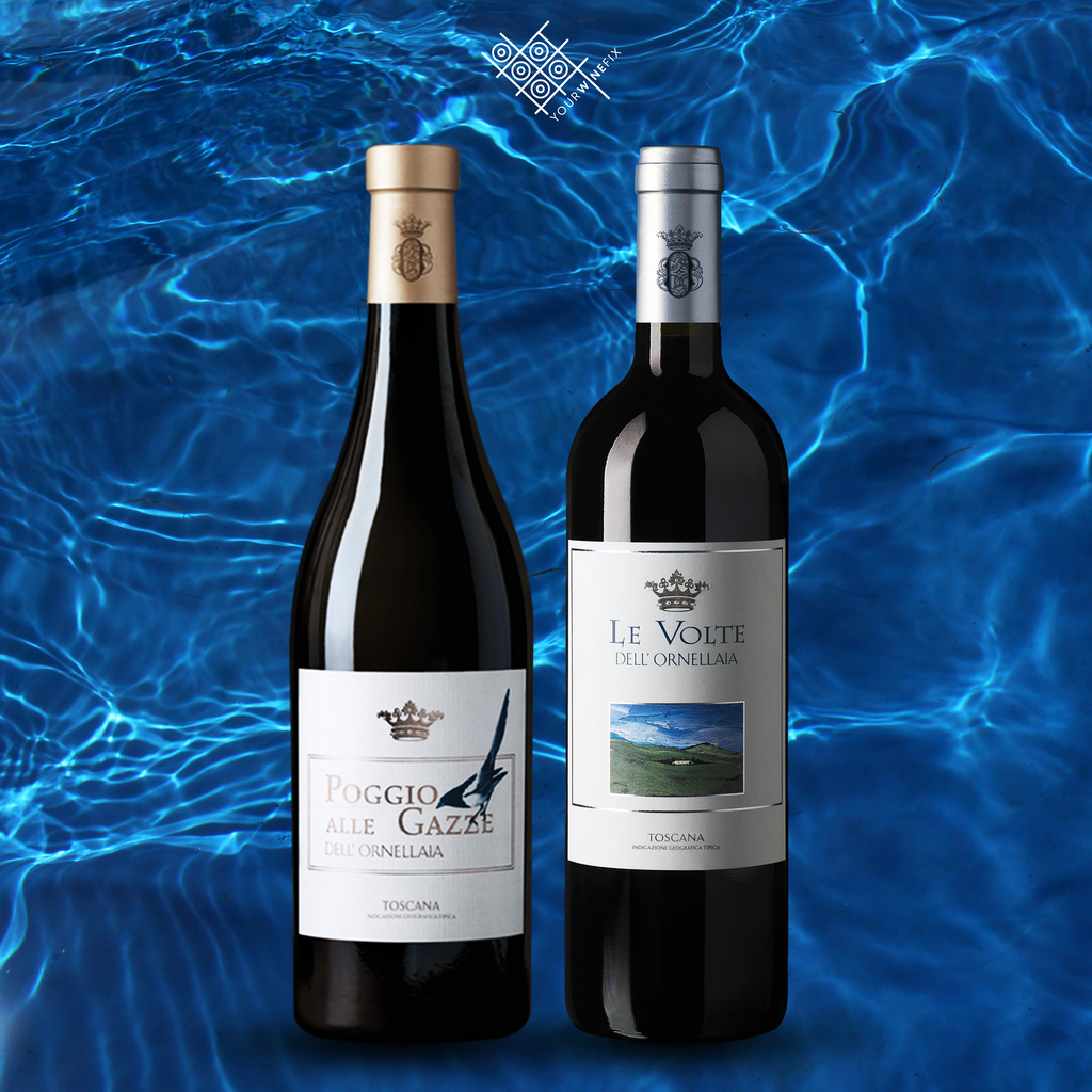 Buy a pair of Ornellaia bottles at S$130!