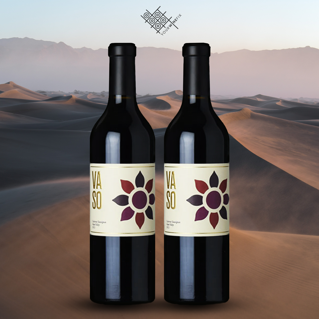 A pair of VASO by Dana Estates Cabernet Sauvignon at S$250!