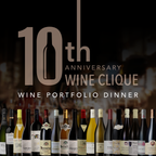 Wine Clique 10th Anniversary Portfolio Dinner at QUENINO