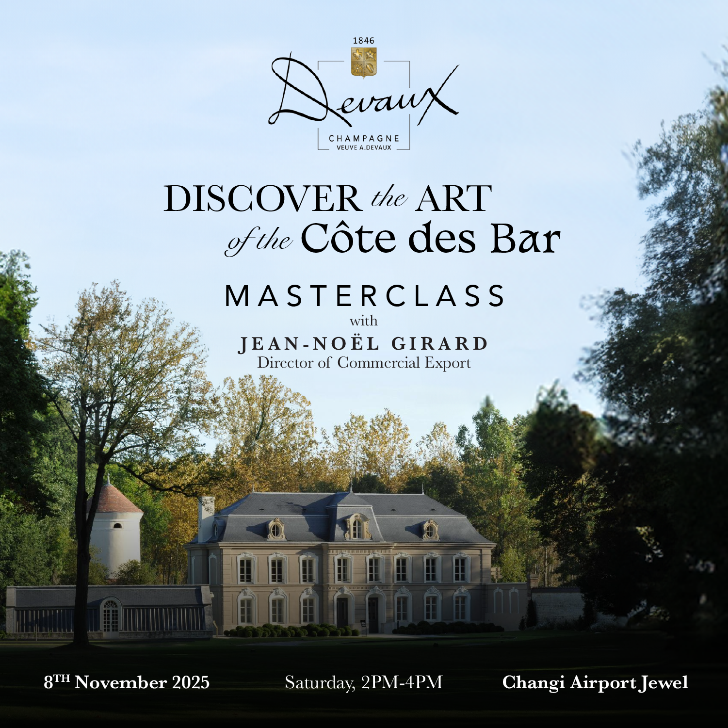 Champagne Devaux Masterclass with Jean-Noël Girard at Champagniac Jewel 2025