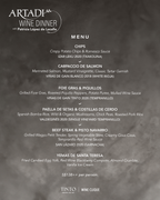 Artadi Wine Dinner @ Tinto